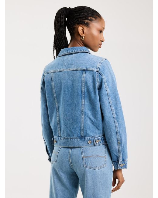 Big Star Blue Übergangsjacke Josephine