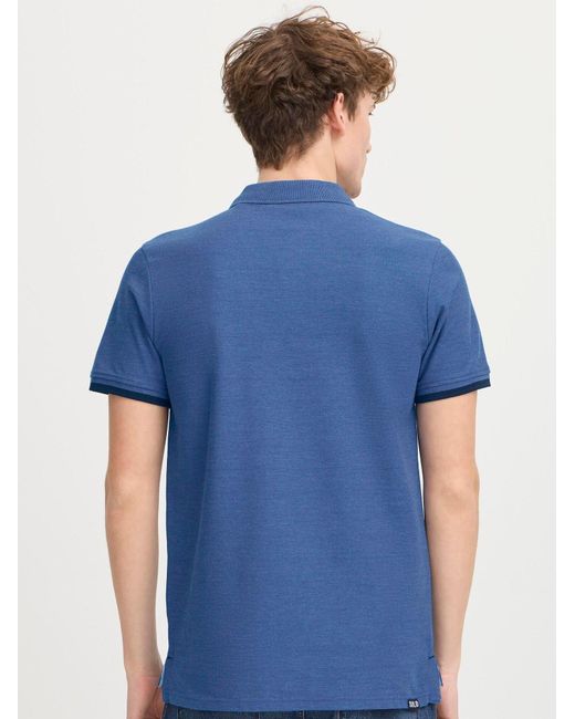 Solid Shirt Benjamin in Blue für Herren