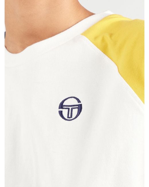 Sergio Tacchini Yellow T-Shirt 'Wilhemina'