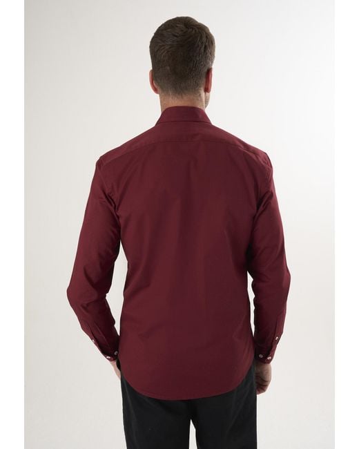 Felix Hardy Hemd in Red für Herren