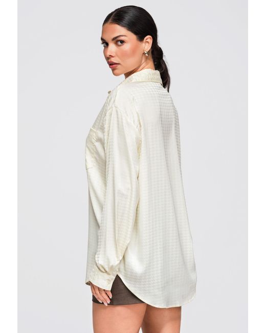 Ombre White Bluse