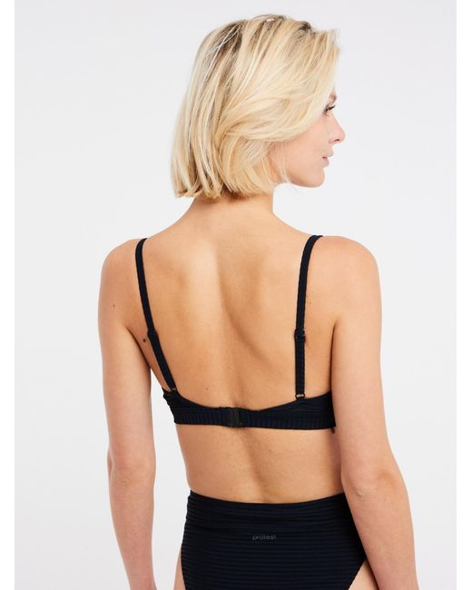 Protest Black Bikinitop Mixdall