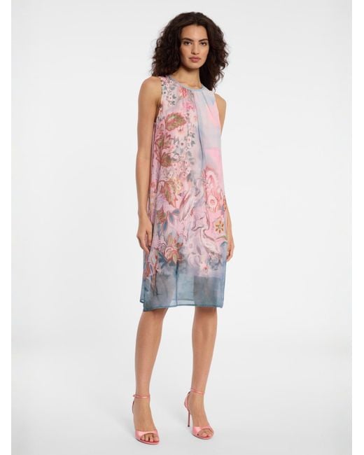 Ana Alcazar Purple Kleid Derly
