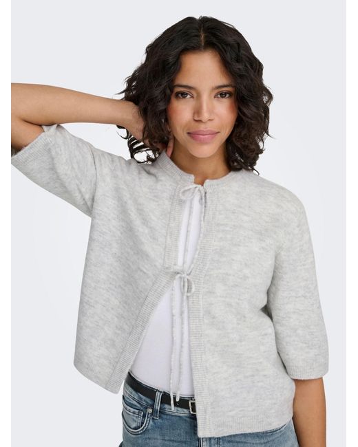 ONLY Gray Strickjacke Onlsimony