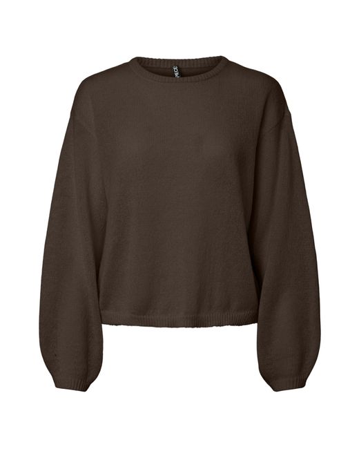 Pieces Brown Pullover Pcida