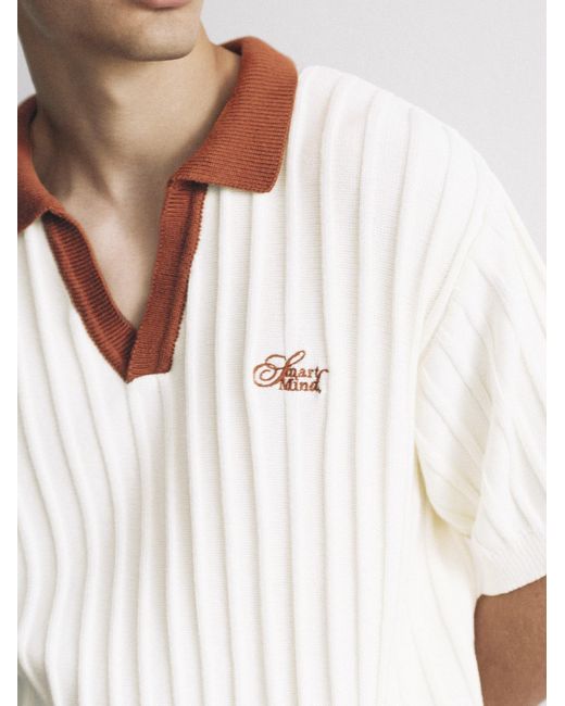 Pull&Bear Pullover in White für Herren