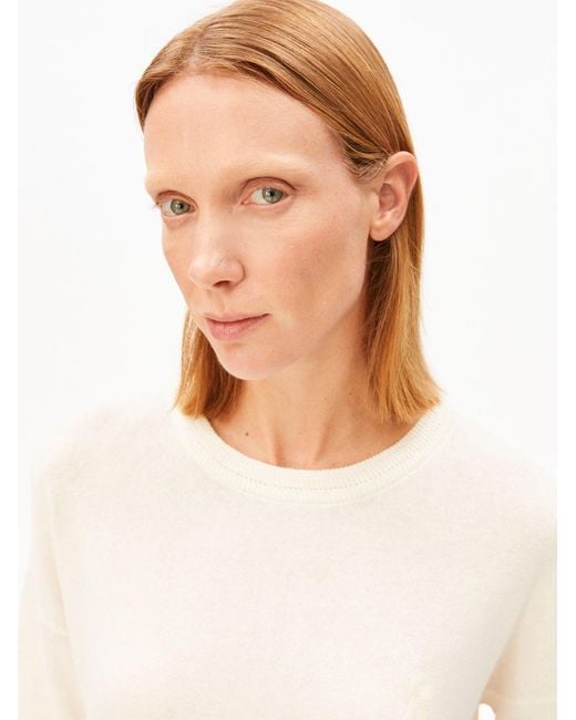 ARMEDANGELS White Pullover