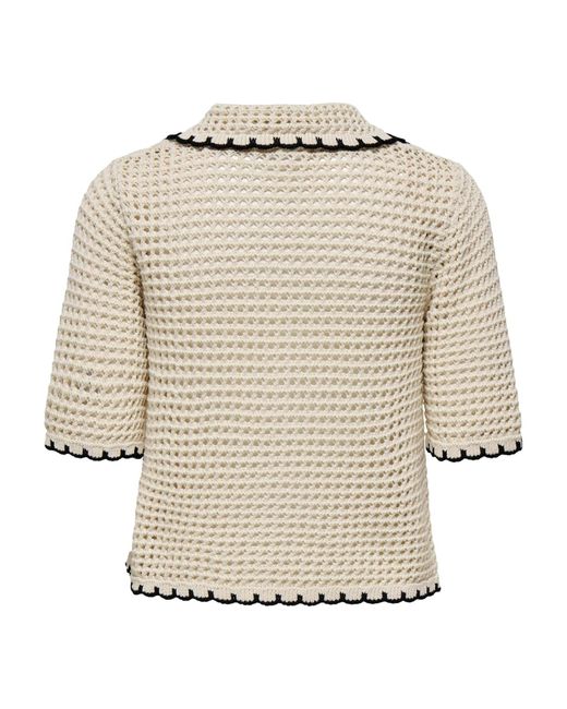 ONLY Natural Strickjacke 'Onllucie'