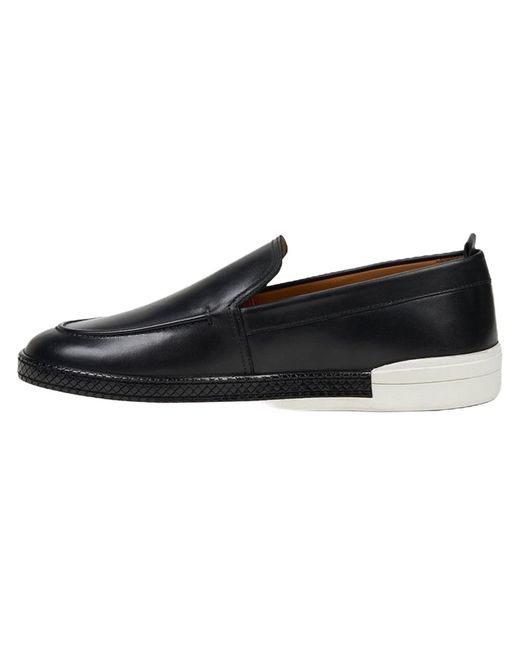 Desa Mokassin Slipper in Black für Herren