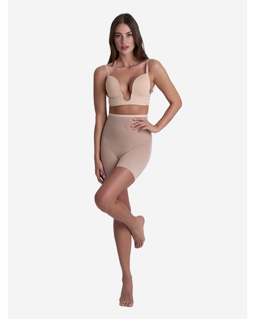Bye Bra Natural Shapinghose Forming Tulle High Waist Short