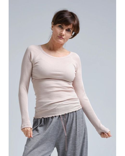 Seamless Basic Natural Pullover