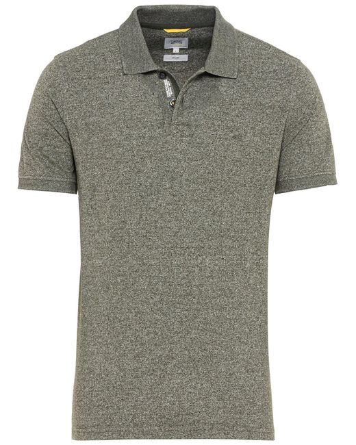 Camel Active Kurzarm Poloshirt Aus Nachhaltigem Baumwollmix in Green für Herren