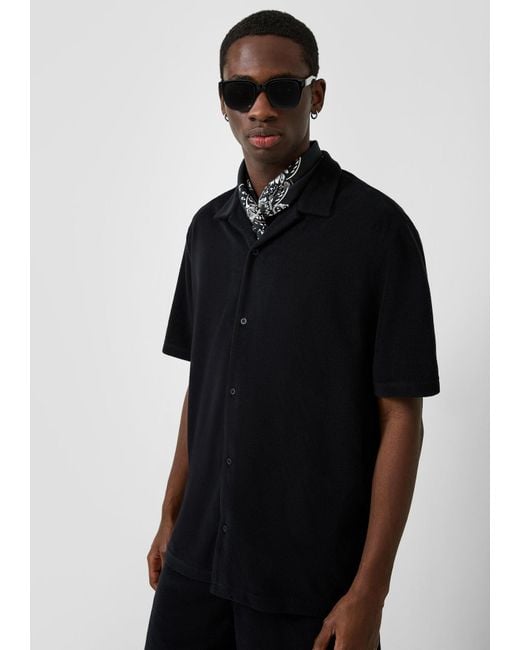 QS Hemd in Black für Herren