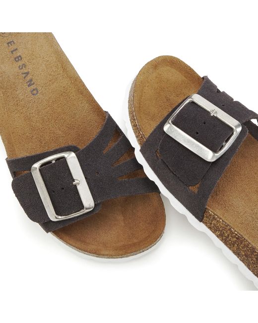 Elbsand Black Pantolette