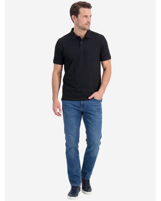 Redmond Shirt Basic in Black für Herren