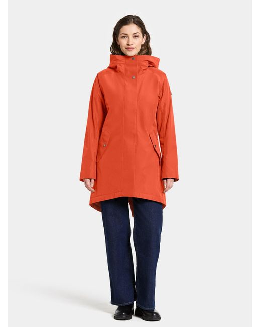 Didriksons Orange Winterjacke Alana