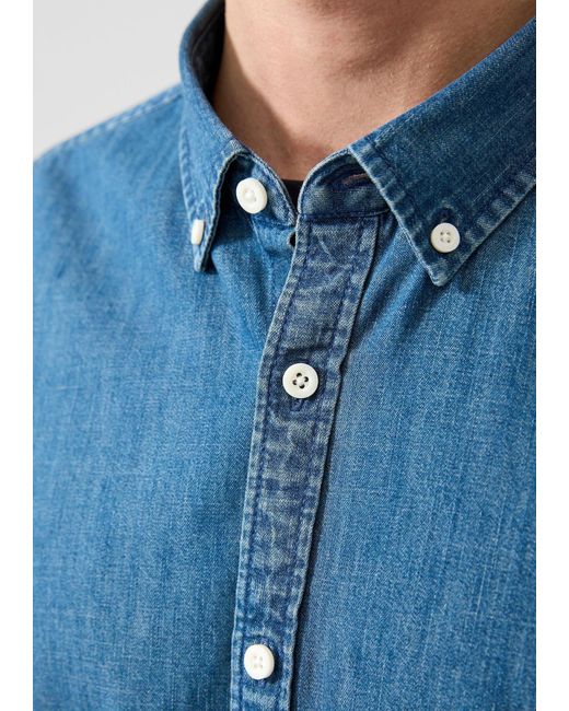 QS Hemd in Blue für Herren