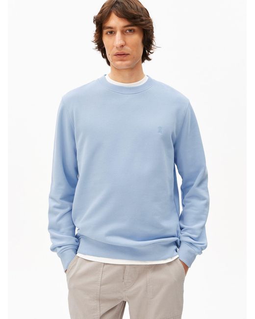 ARMEDANGELS Pullover Baaro Loop in Blue für Herren