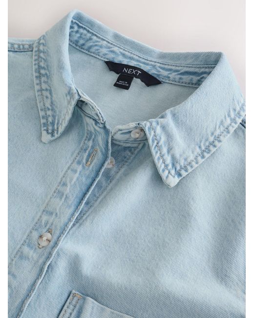 Next Blue Bluse