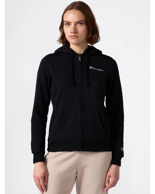 Champion Black Sweatjacke