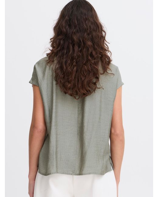 Fransa Gray Bluse 'Frariana'