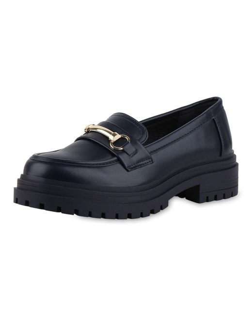 VAN HILL Blue Slipper 'Ella'