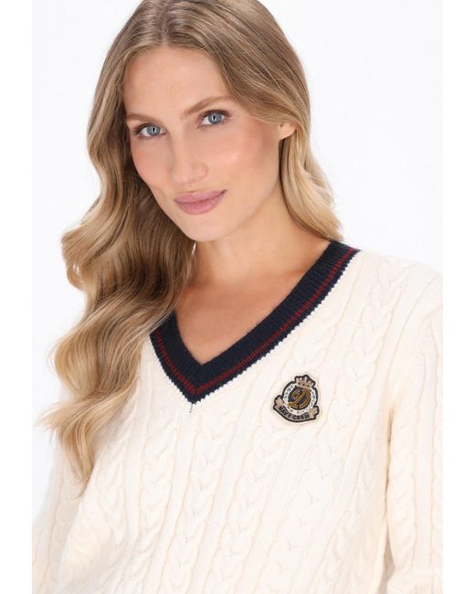 DreiMaster Maritim White Pullover