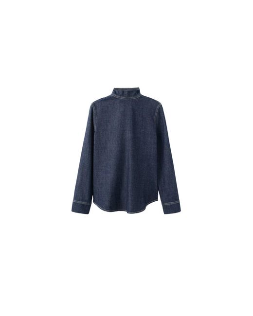 Mango Blue Bluse Pippa