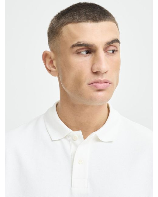 Solid Poloshirt Sdolexi in White für Herren