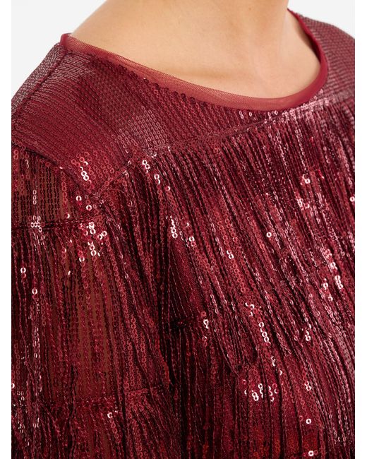 Ana Alcazar Red Abendkleid