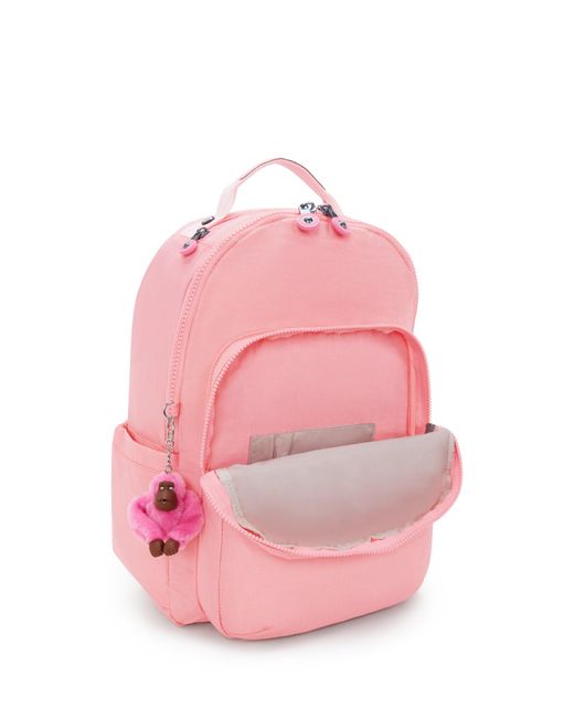 Kipling Pink Rucksack Seoul