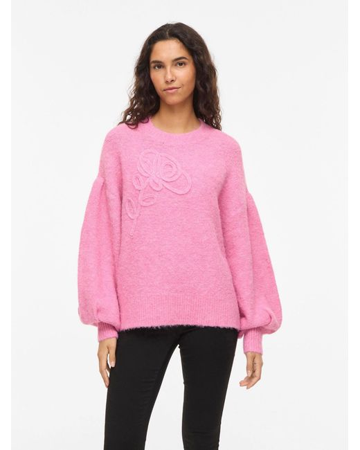 Vila Pink Pullover Vimarley