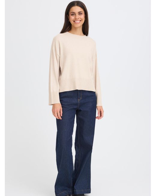 Fransa White Pullover Frmelani