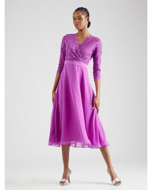 Swing Purple Kleid