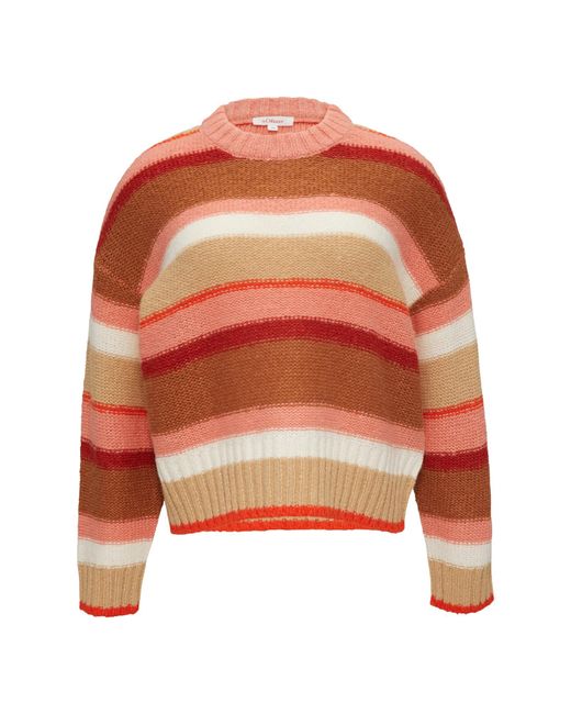 S.oliver Orange Pullover