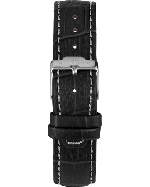 Jacques Lemans Uhr in Black für Herren