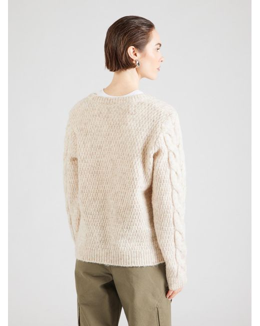 Pieces Natural Pullover Pcnina