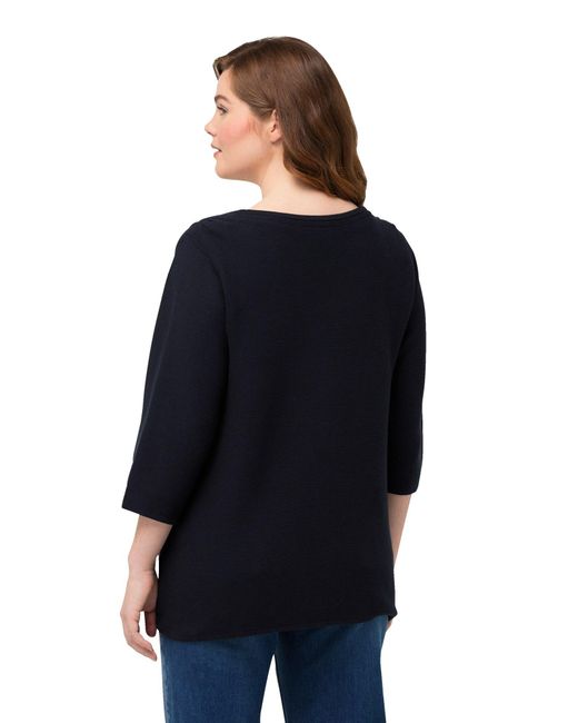 Ulla Popken Blue Strickjacke