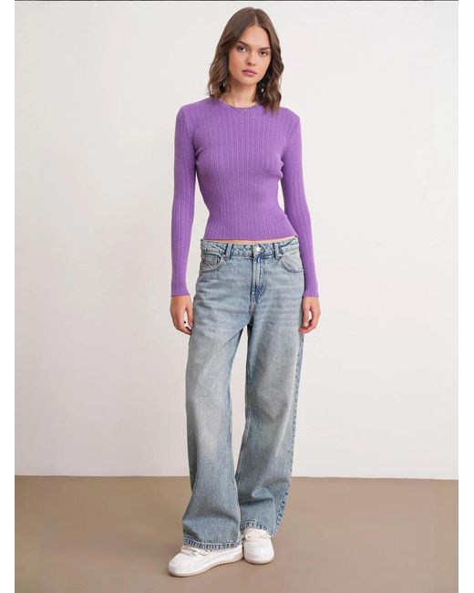 MixRay Purple Pullover