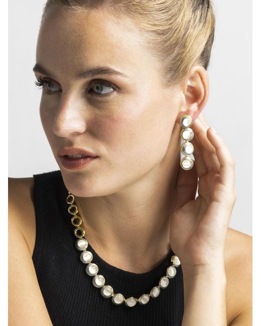 Luxenter Metallic Ohrringe Nawil