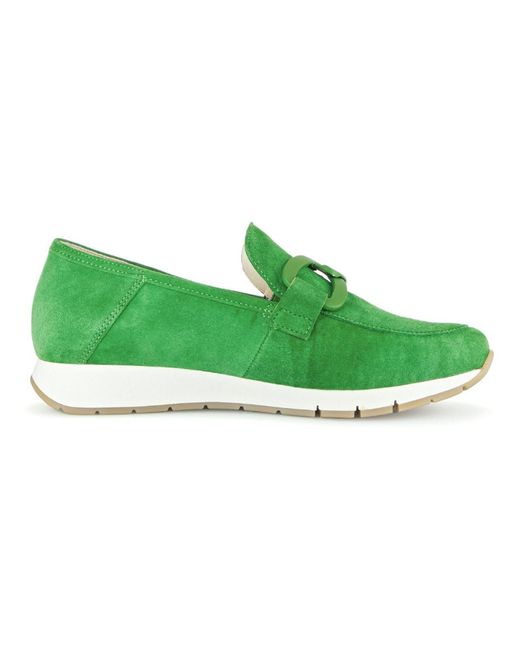 Gabor Green Slipper