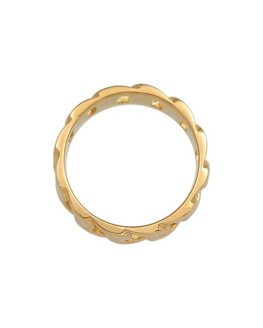 Kuzzoi Ring in Metallic für Herren
