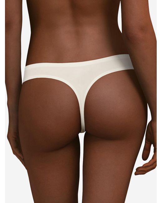 Chantelle White String Soft Stretch