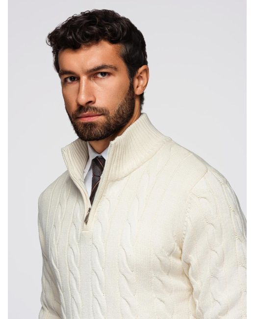 Ombre Pullover in White für Herren