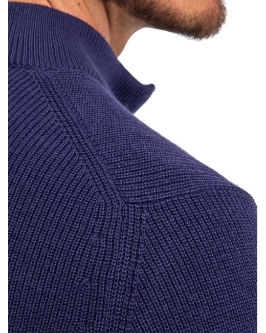 Falke Pullover Perlfang in Blue für Herren