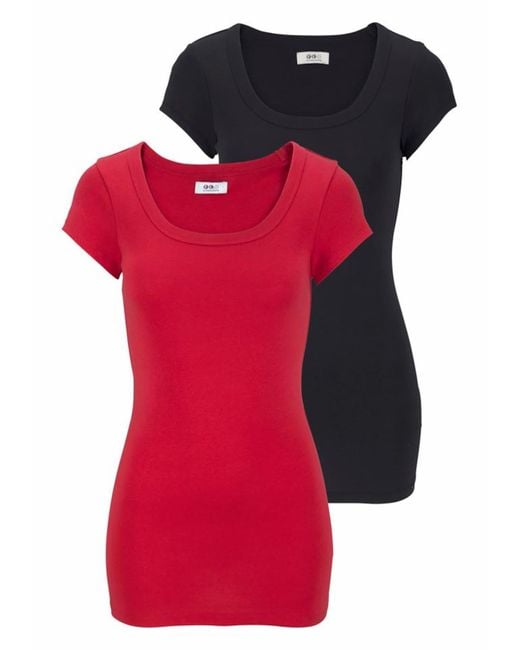Flashlights Red T-Shirt 2Er-Pack