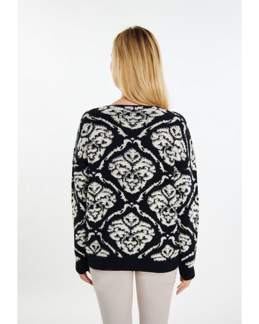 Usha Black Pullover Sivene