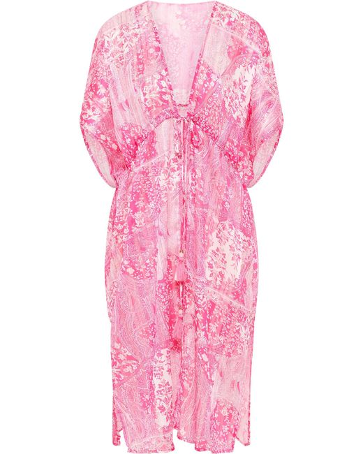 IZIA Pink Strandkleid