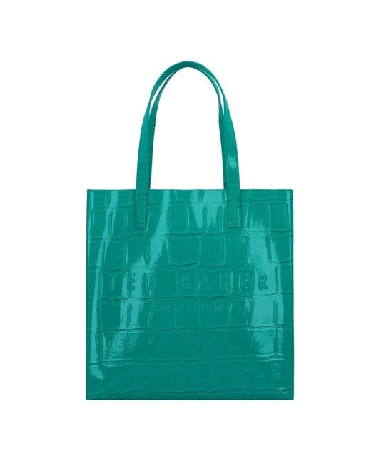 Ted Baker Green Handtasche Croccon