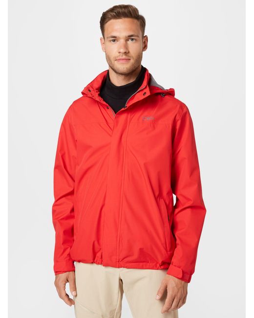 CMP Outdoorjacke in Red für Herren